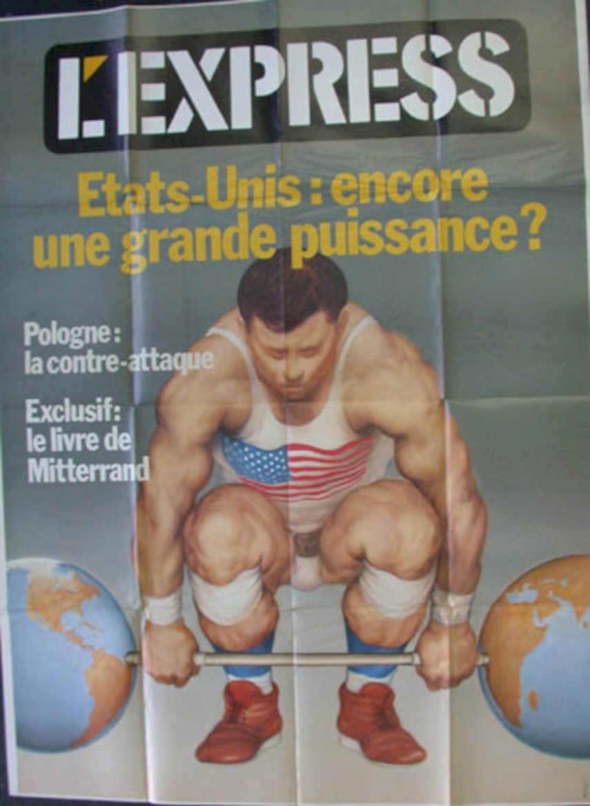 Muscled Globe Power Vintage Retro Advert Ads A4 Photo Print
