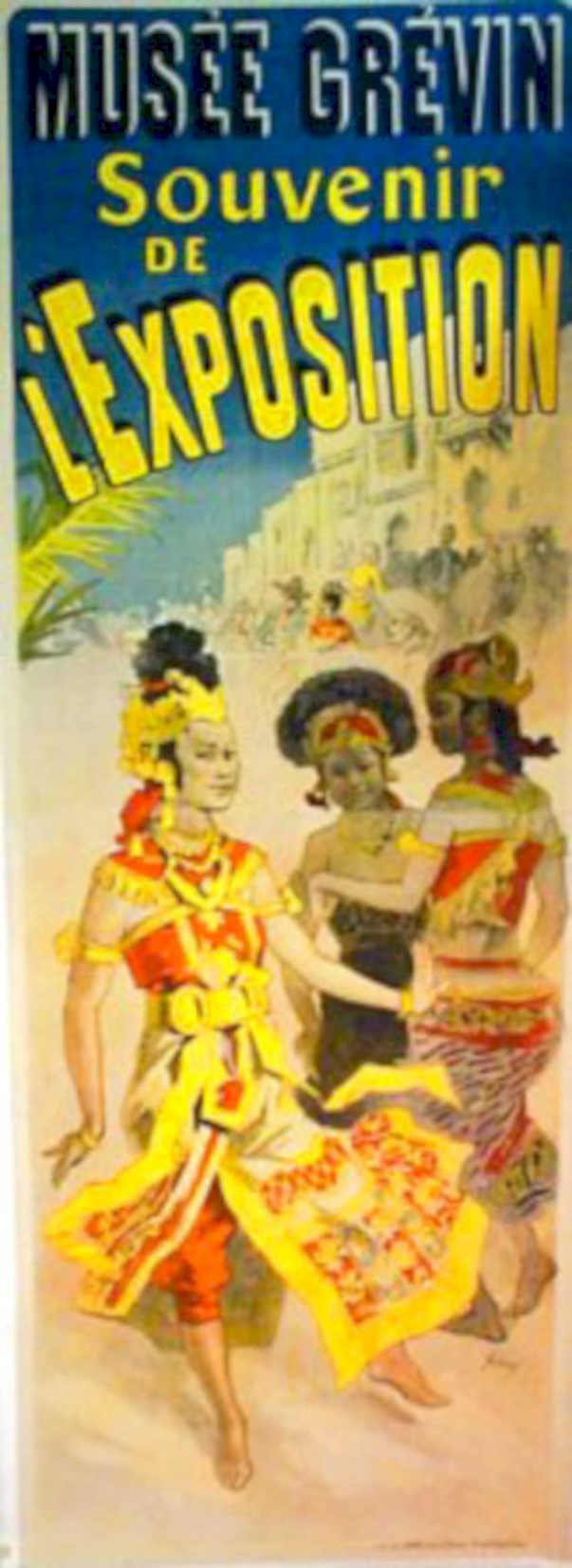 Musee Grevin Expos Vintage Retro Advert Poster A4 Photo Print
