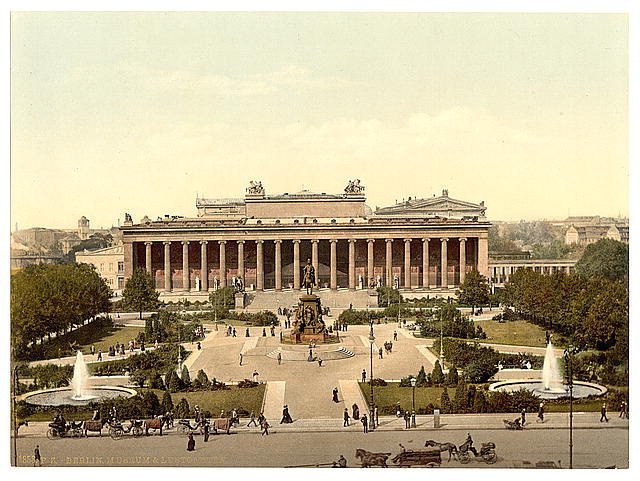 Museum Berlin Vintage A4 Photo Print