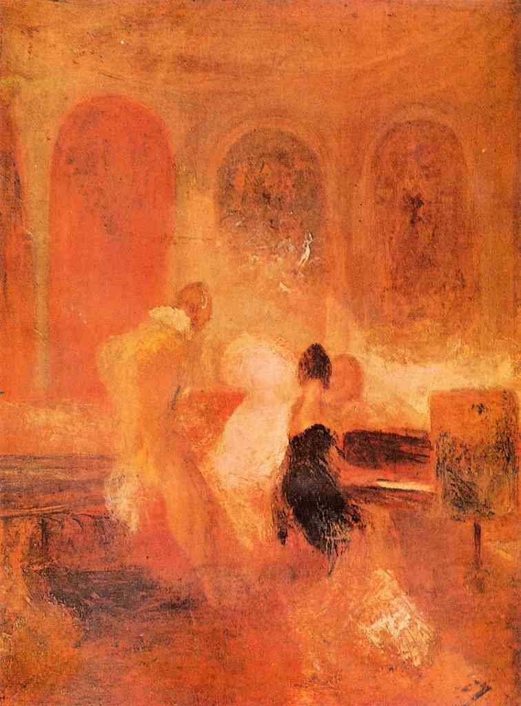 Music At Cowes Castle Joseph Mallord Turner A4 Photo Print