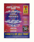 Music Festival Dates Vintage Retro Advert Poster A4 Photo Print