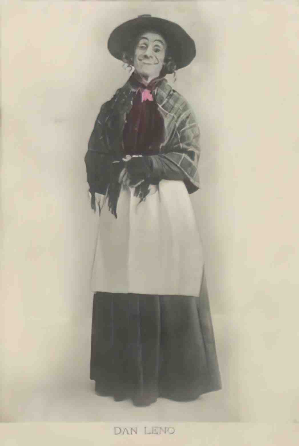 Music Hall Comedian Dan Leno Vintage A4 Photo Print