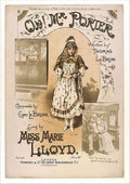 Music Hall Singer Marie Lloyd 58 A4 Photo Print