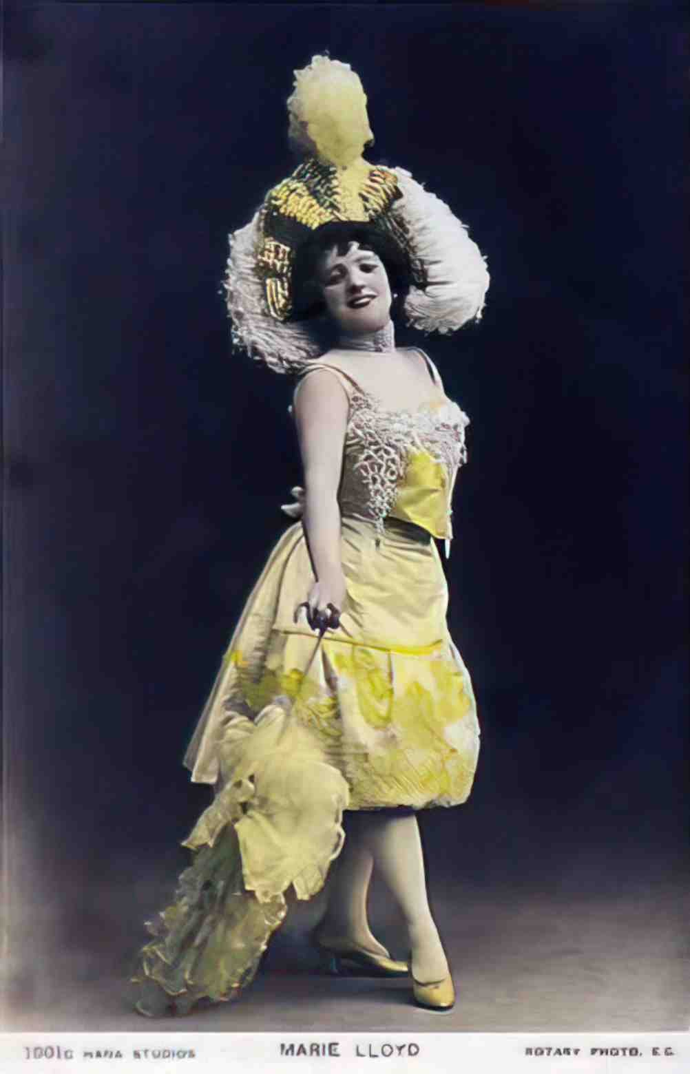 Music Hall Singer Marie Lloyd Vintage A4 Photo Print