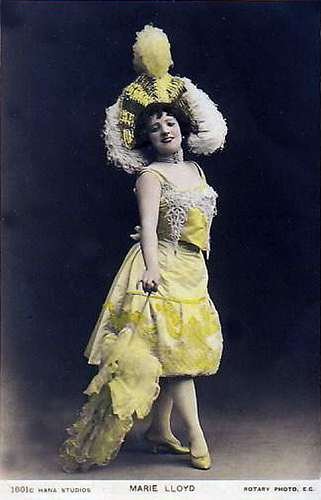 Music Hall Singer Marie Lloyd vintage old A4 Photo Print