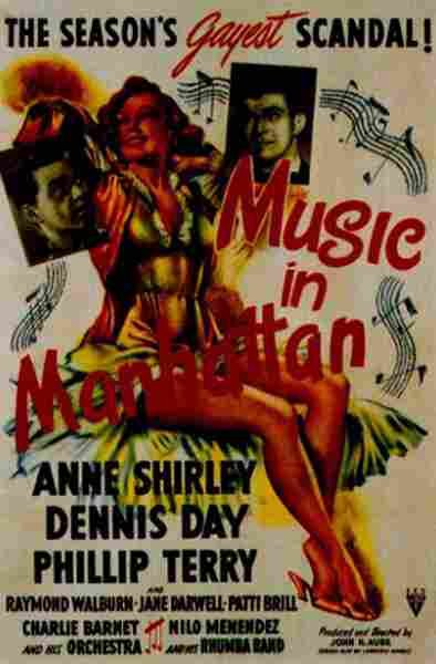 Music in Manhattan 01  film star poster A4 Photo Print