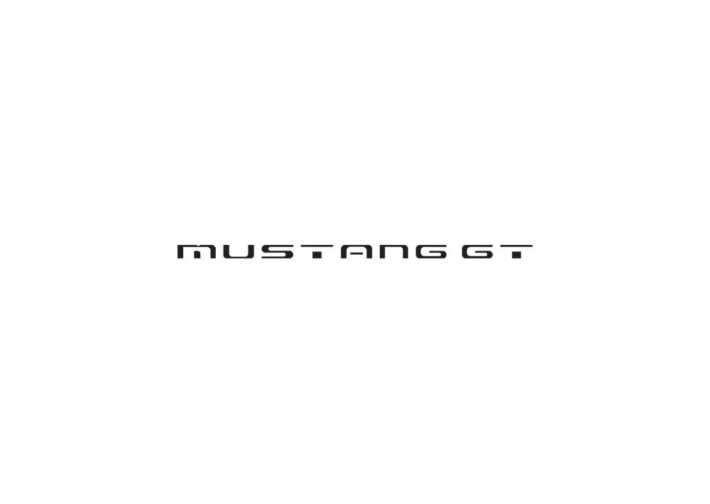 Mustang Gt2 A4 Photo Print