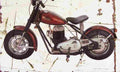 Mustang Stallion 1961 Aged Vintage A4 Photo Print