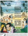 Mutiny Bounty Beach Vintage Retro Advert Poster A4 Photo Print
