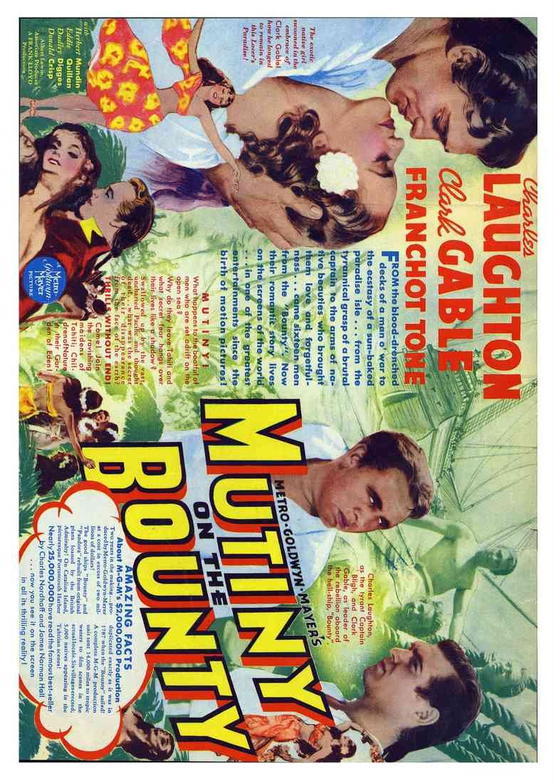 Mutiny on the Bounty 1935 02 Film 2020 A4 Photo Print