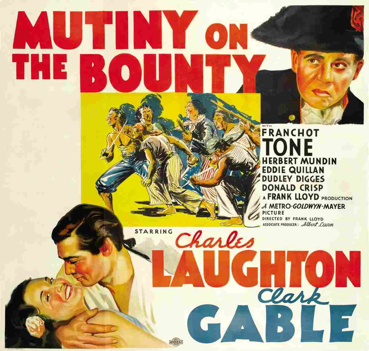 Mutiny on the Bounty 1935 05  film star poster A4 Photo Print