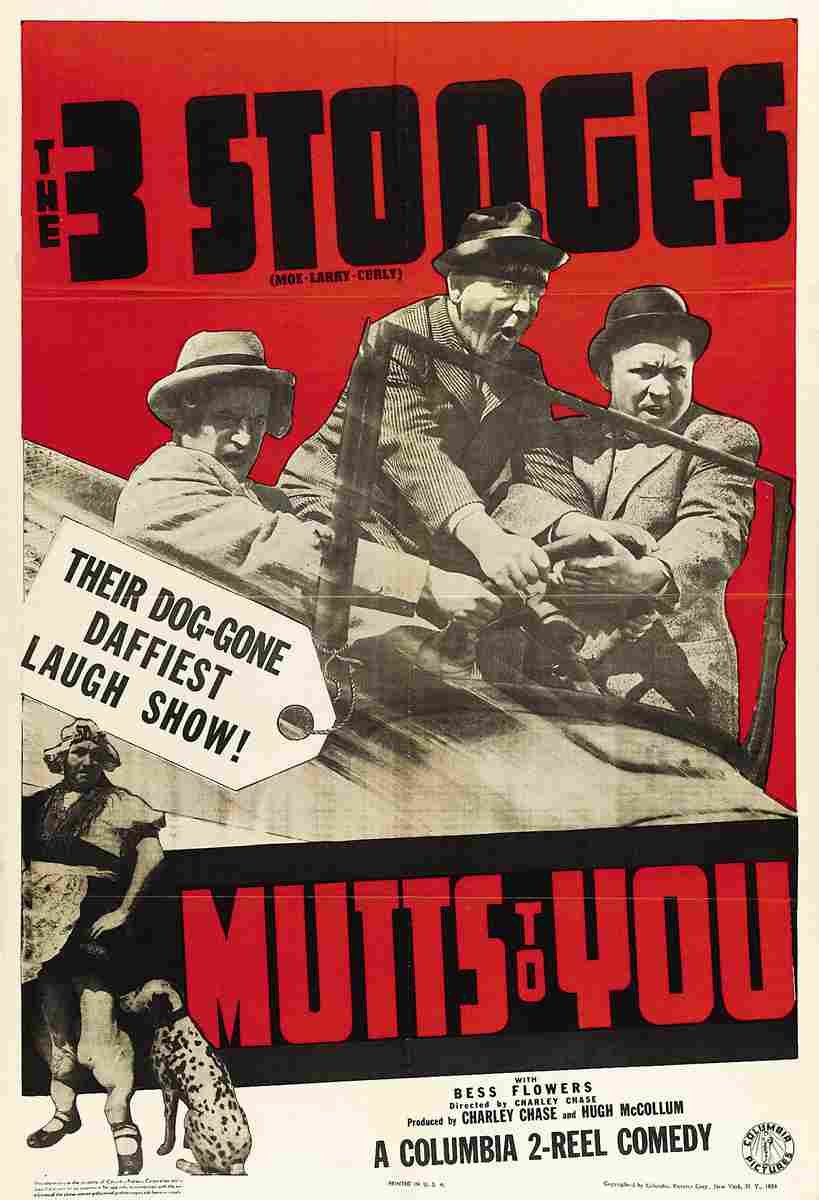 Mutts to You 01  film star poster A4 Photo Print