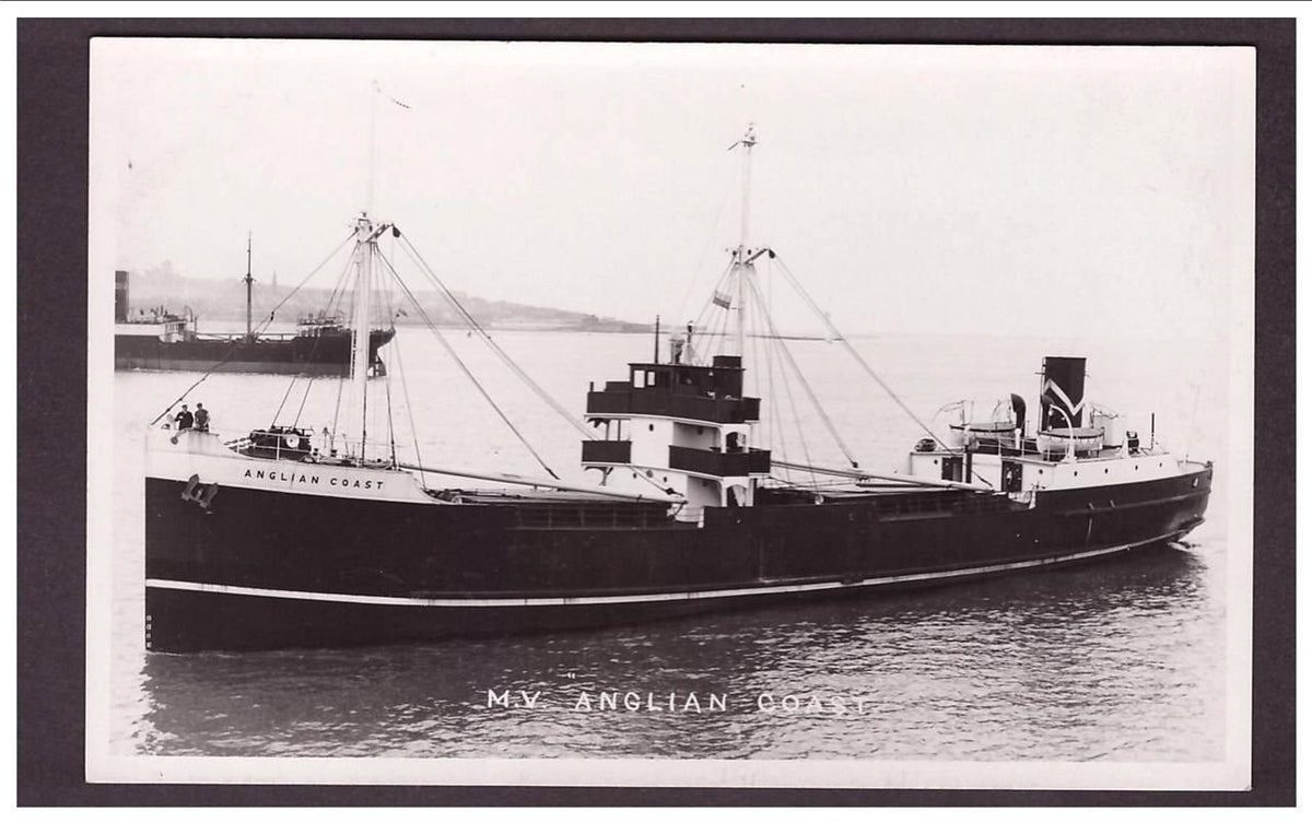 Mv Anglian Coast Coast Lines Steam ship A4 Photo Print