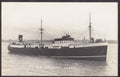 Mv Atlantic Coast 4 Men On Deck At Liverpool Vintage A4 Photo Print