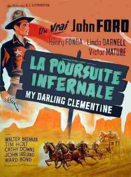 My Darling Clementine 10  film star poster A4 Photo Print