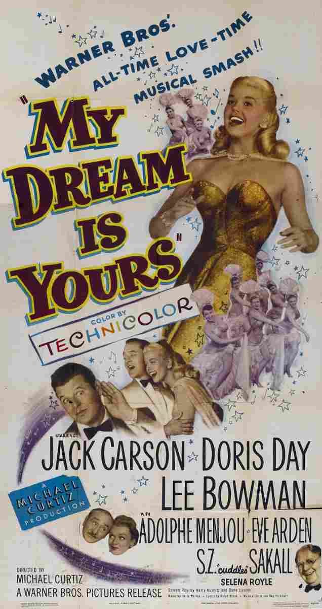 My Dream is Yours 04  film star poster A4 Photo Print