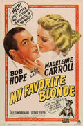 My Favorite Blonde 01  film star poster A4 Photo Print