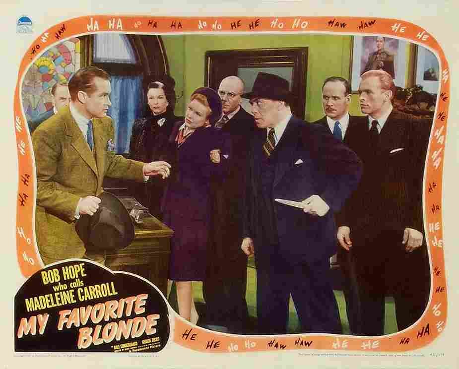 My Favorite Blonde 09  film star poster A4 Photo Print