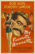 My Favorite Brunette 01  film star poster A4 Photo Print