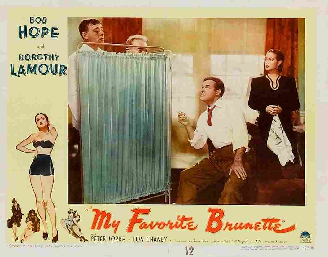 My Favorite Brunette 07  film star poster A4 Photo Print