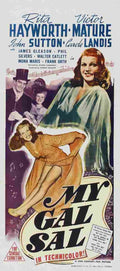 My Gal Sal 1942 14  film star poster A4 Photo Print