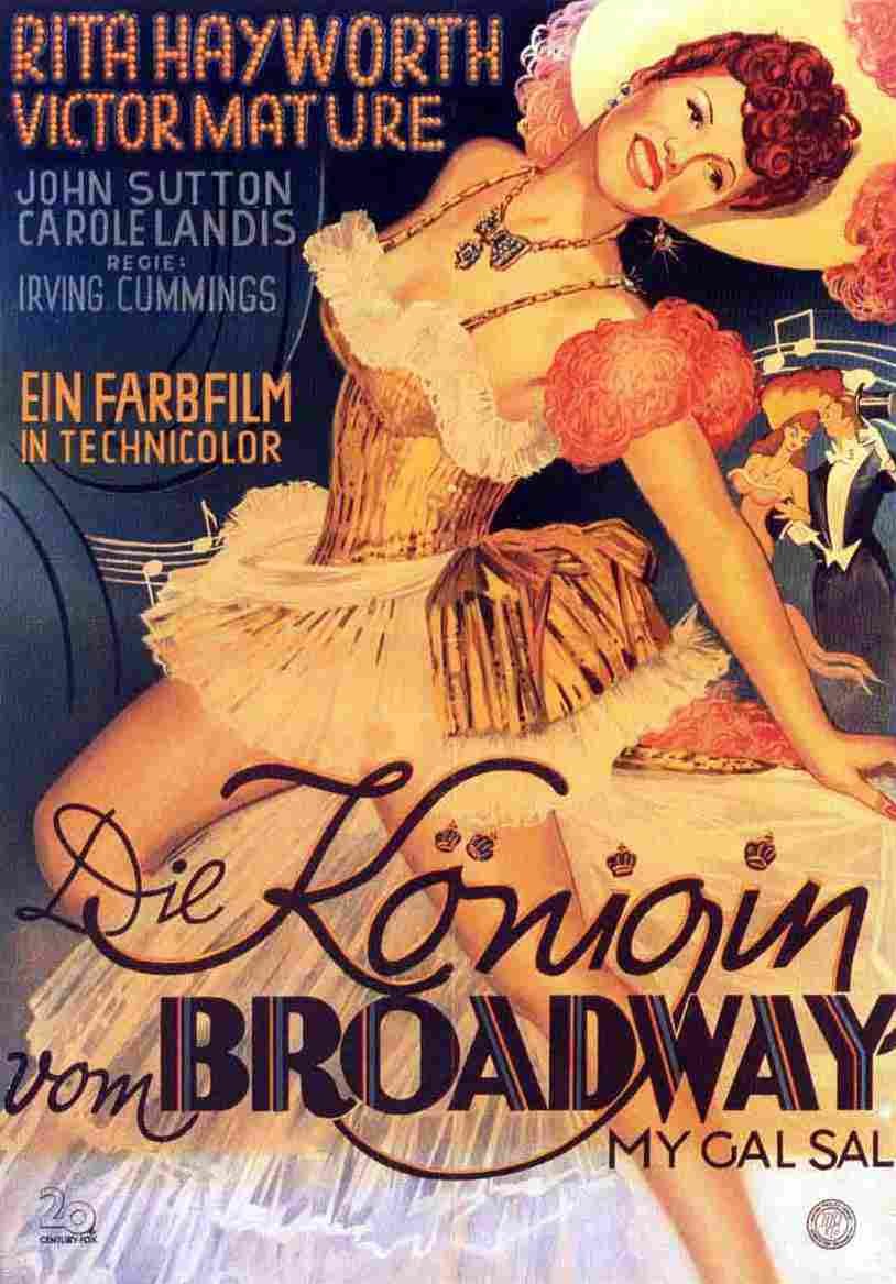 My Gal Sal 1942 15  film star poster A4 Photo Print
