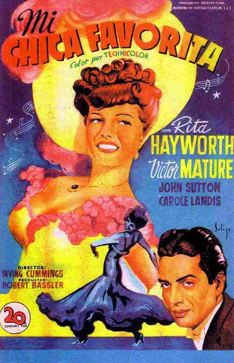 My Gal Sal 1942 16  film star poster A4 Photo Print