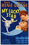 My Lucky Star 1938 01  film star poster A4 Photo Print