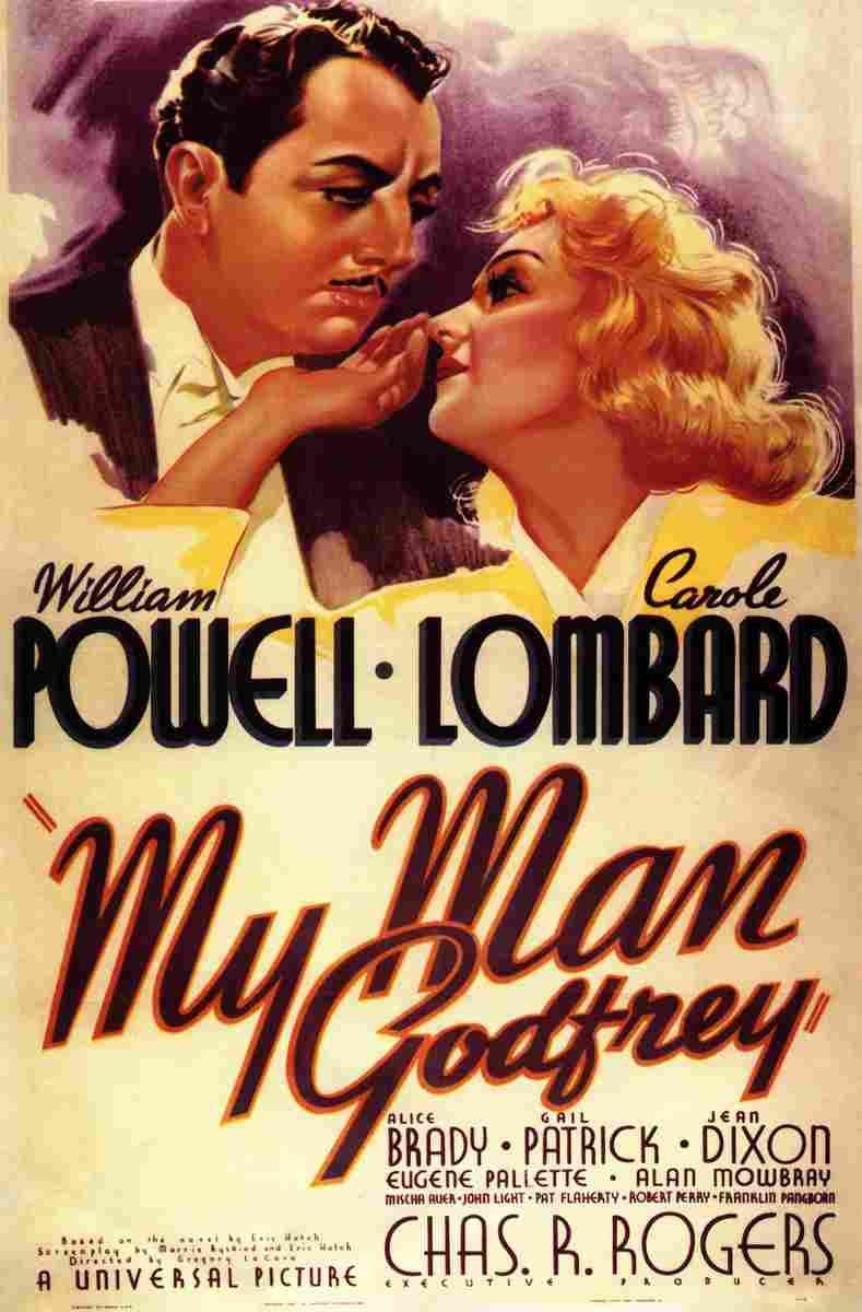 My Man Godfrey 1936 01  film star poster A4 Photo Print