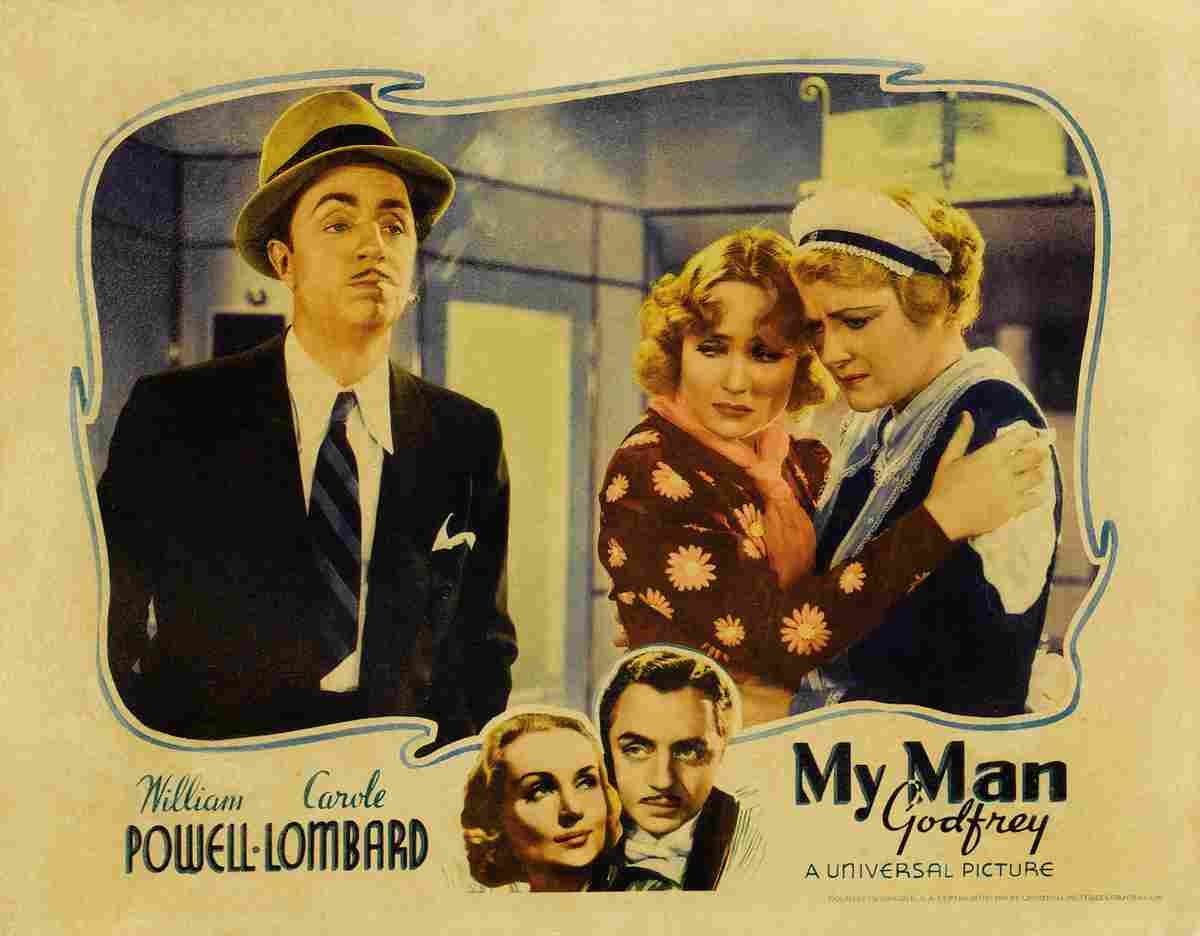 My Man Godfrey 1936 02  film star poster A4 Photo Print