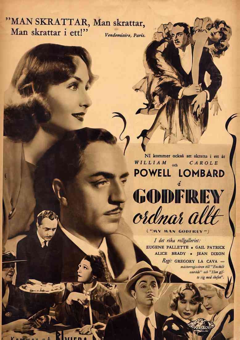 My Man Godfrey 1936 04 Film A4 Photo Print