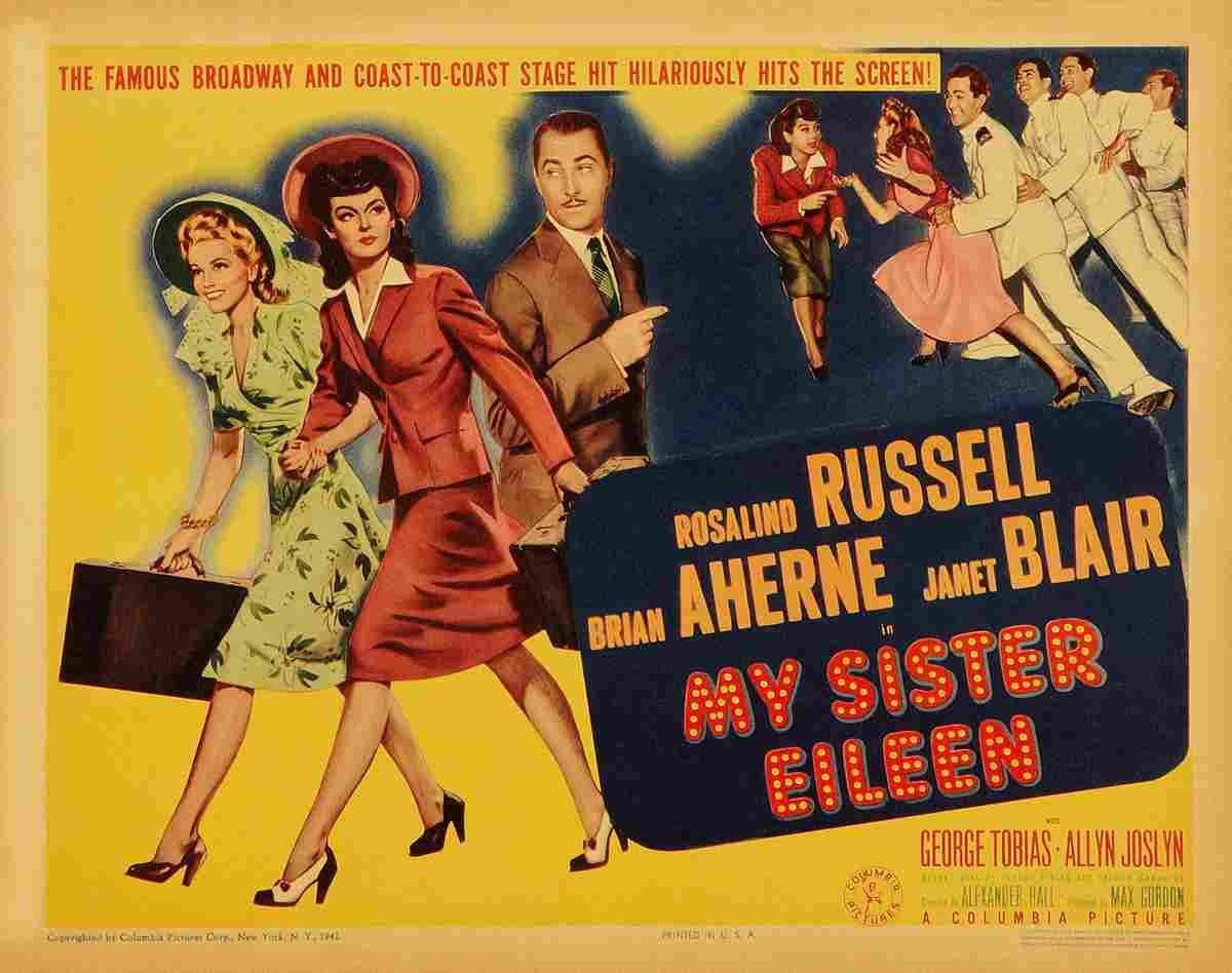 My Sister Eileen 1942 01  film star poster A4 Photo Print
