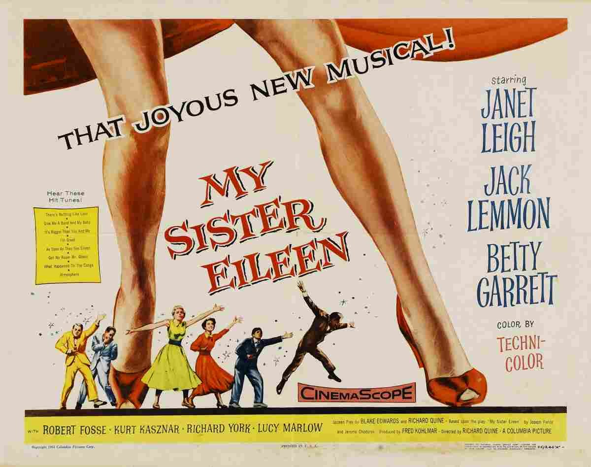 My Sister Eileen 1955 02  film star poster A4 Photo Print