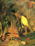 Mysterious Source by Gauguin A4 Photo Print