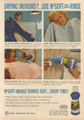 N Soft Fabric Vintage Retro Advert Ads A4 Photo Print
