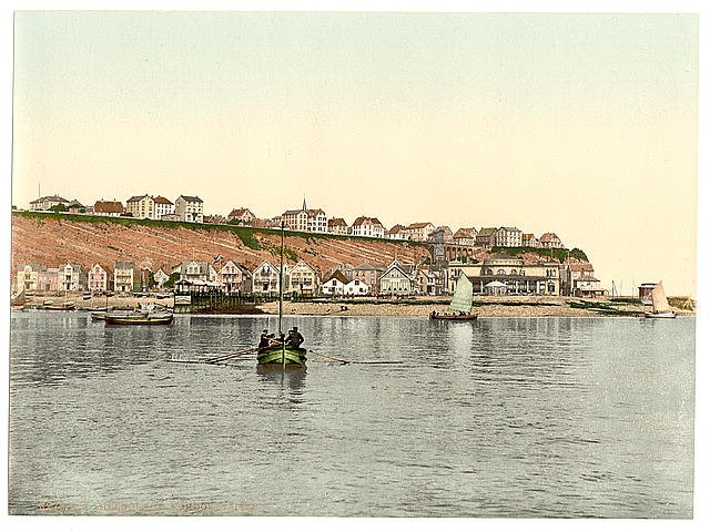 NE Point Helgoland Vintage A4 Photo Print