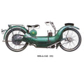 NER A CAR 1921 motorbike A4 Photo Print