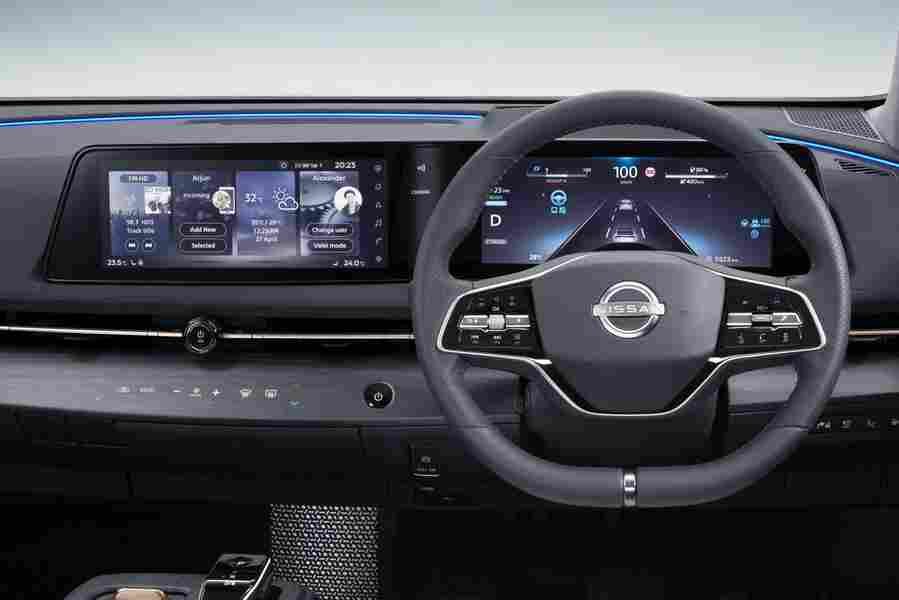 NISSAN Ariya 6886 19 Car A4 Photo Print