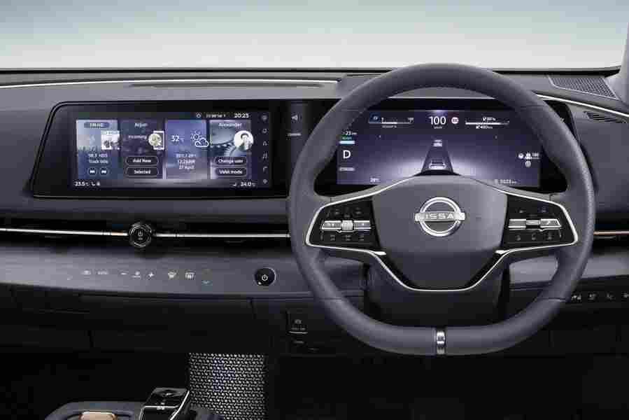 NISSAN Ariya 6886 22 Car A4 Photo Print