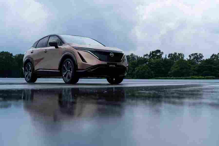 NISSAN Ariya 6886 27 Car A4 Photo Print