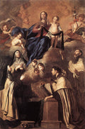 NOVELLI Pietro Our Lady Of Mount Carmel Art A4 Photo Print