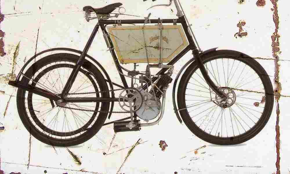NSU 1901 Aged Vintage A4 Photo Print