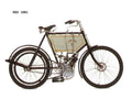 NSU 1901 motorbike A4 Photo Print