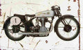 NSU 500SS 1931 Aged Vintage A4 Photo Print