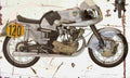 NSU Rennmax 1953 Aged Vintage A4 Photo Print