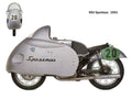 NSU Sportmax 1954 motorbike A4 Photo Print