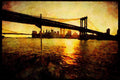 NY New York USA 244010 Manhattan, Downtown A4 Limited Edition Watercolour Print
