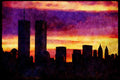 NY New York USA 244011 Manhattan, Downtown A4 Limited Edition Watercolour Print