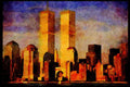 NY New York USA 244012 Manhattan, Downtown A4 Limited Edition Watercolour Print