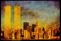 NY New York USA 244015 Manhattan, Downtown A4 Limited Edition Watercolour Print